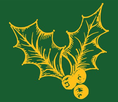 Mutlu Noeller ve Yeni Yıl Tasarım Element Özeti ve Siluet Düzenlenebilir Resim Çizimi veya Çizimi