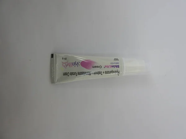 Bangalore Karnataka India Dec 2020 Closeup Skinlite Cream 25G Pack — Stock fotografie