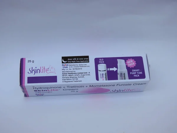 Bangalore Karnataka India Dec 2020 Κλείσιμο Του Skinlite Cream 25G — Φωτογραφία Αρχείου