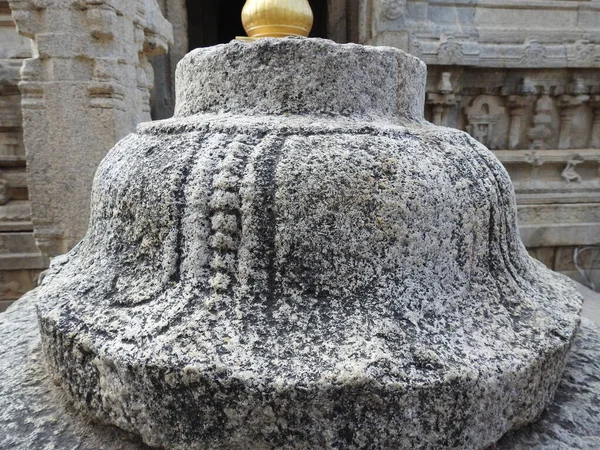 Detailní Záběr Krásného Hinduistického Chrámu Veerabhadra Lepakshi Státě Andhra Pradesh — Stock fotografie