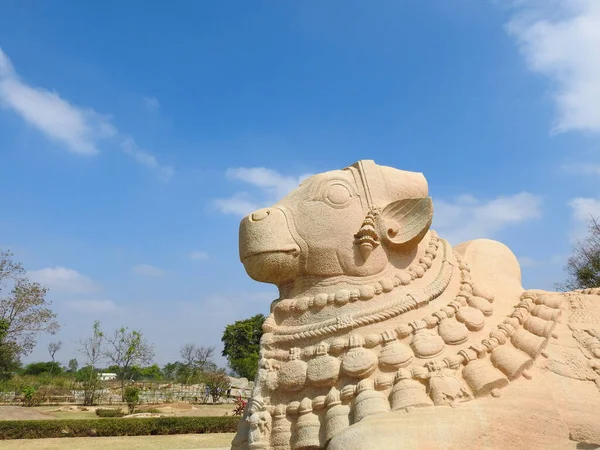 Lepakshi Anantpur Andhra Pradesh Jan 2021 Nahaufnahme Von Schönen Riesigen — Stockfoto