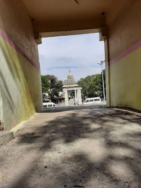 Bangalore Karnataka Inde Janv 2021 Belle Vue Sur Statue Tour — Photo