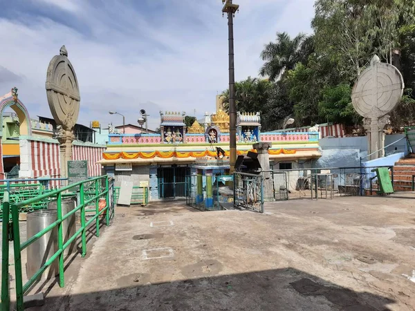 Bangalore Karnataka India Jan 2021 Close Van Sri Gavi Gangadhareshwara — Stockfoto