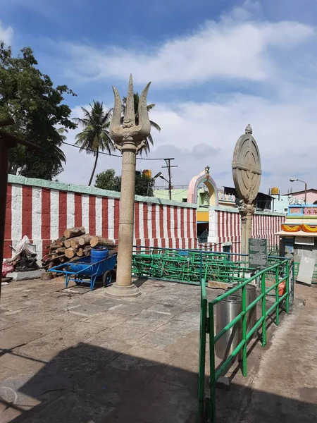 Bangalore Karnataka India Jan 2021 Close Van Sri Gavi Gangadhareshwara — Stockfoto