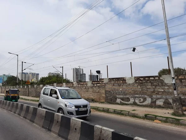 Bangalore Karnataka Indien Jan 2021 Vacker Utsikt Över Binny Pete — Stockfoto