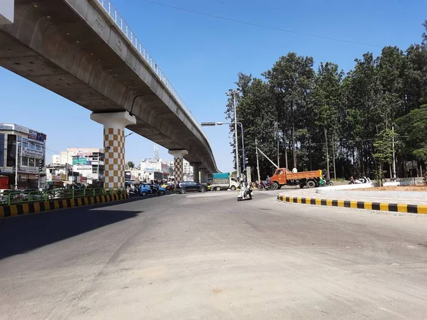 Bangalore Karnataka India Jan 2021 Closeup Beautiful View Green Line — Stock Photo, Image