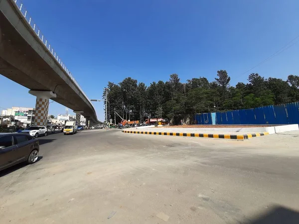 Bangalore Karnataka India Jan 2021 Closeup Beautiful View Green Line — Stock Photo, Image