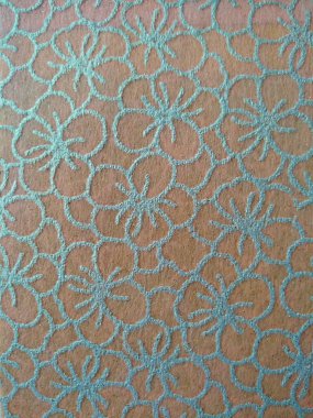 Renkli soyut geometrik tekrarlayan kumaş deseni ve deseni yakın plan