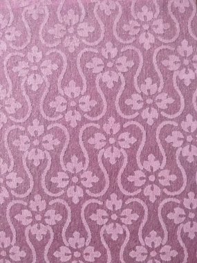 Renkli soyut geometrik tekrarlayan kumaş deseni ve deseni yakın plan