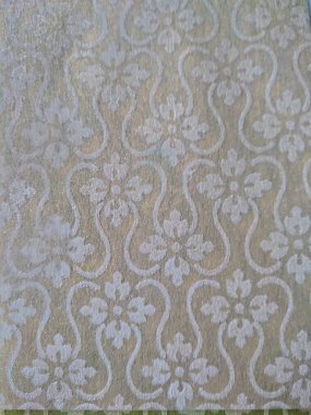 Renkli soyut geometrik tekrarlayan kumaş deseni ve deseni yakın plan