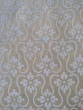 Renkli soyut geometrik tekrarlayan kumaş deseni ve deseni yakın plan