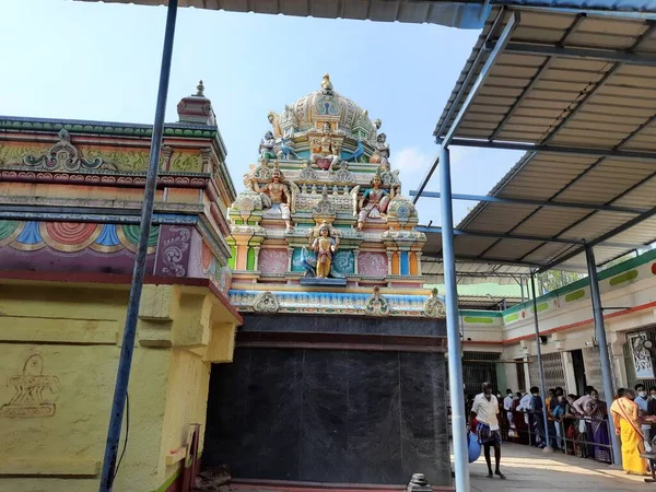 Doddaballapur Karnataka India Abr 2021 Primer Plano Del Hermoso Templo — Foto de Stock