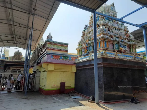 Doddaballapur Karnataka India Abr 2021 Primer Plano Del Hermoso Templo — Foto de Stock