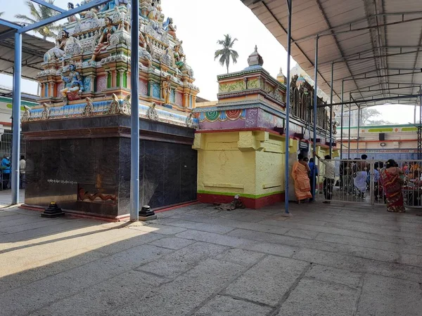 Doddaballapur Karnataka Índia Apr 2021 Encerramento Bela Shri Ghati Subrahmanya — Fotografia de Stock