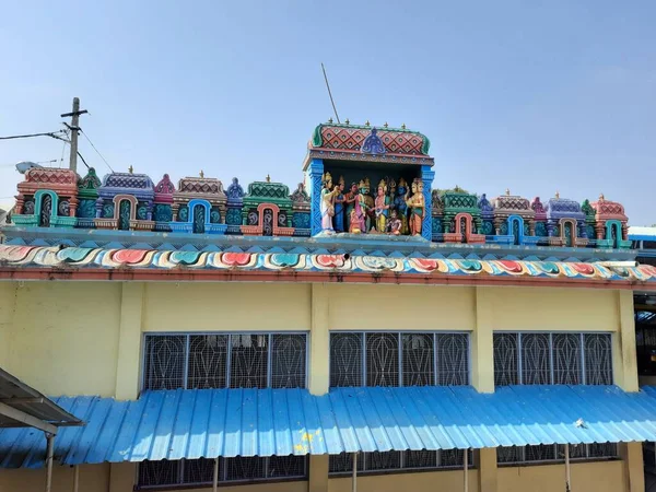 Doddaballapur Karnataka India Apr 2021 Primo Piano Del Bellissimo Tempio — Foto Stock