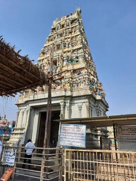 Doddaballapur Karnataka Hindistan Nisan 2021 Shri Ghati Subrahmanya Tapınağı Hindu — Stok fotoğraf
