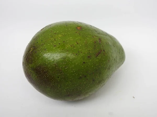 Nahaufnahme Von Einzelnen Oder Gruppen Roher Butterfrüchte Oder Avocados Voll — Stockfoto