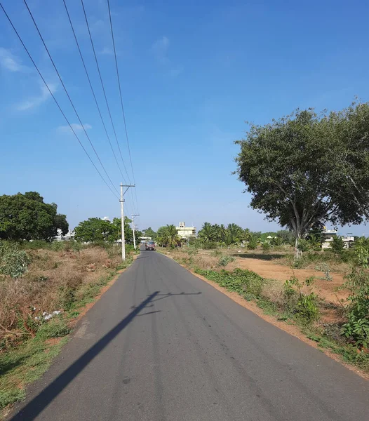 Bangalore Karnataka India Mayo 2021 Primer Plano Las Hermosas Carreteras — Foto de Stock