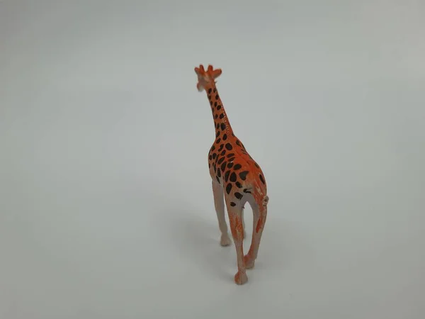 Close Van Verschillende Dierentuinen Wild Animal Figures Speelgoed Voor Kinderen — Stockfoto