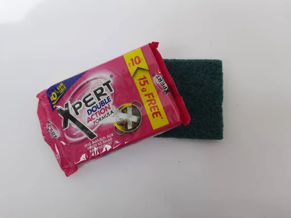 Bangalore Karnataka India Jul 2021 Κλείσιμο Συσκευασμένου Xpert Utensil Cleaner — Φωτογραφία Αρχείου