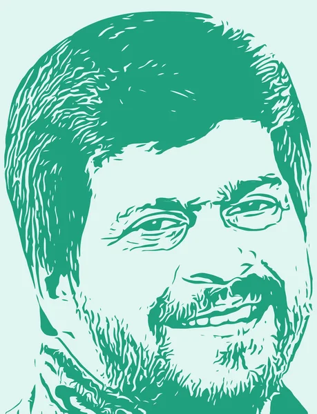 Tekening Tekening Van Shankar Nagarakatte Shankar Nag Kannada Acteur Scenarioschrijver — Stockvector