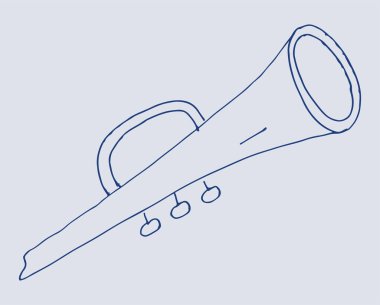 Hint Geleneksel Müzik Enstrümanlarının çizimi veya çizimi Shehnai, Dol, Tabla düzenlenebilir çizimi