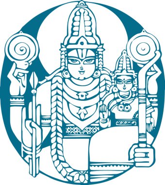 Lord Krishna 'nın farklı türlerinin çizimi veya çizimi, Vishnu Avatar düzenlenebilir illüstrasyon