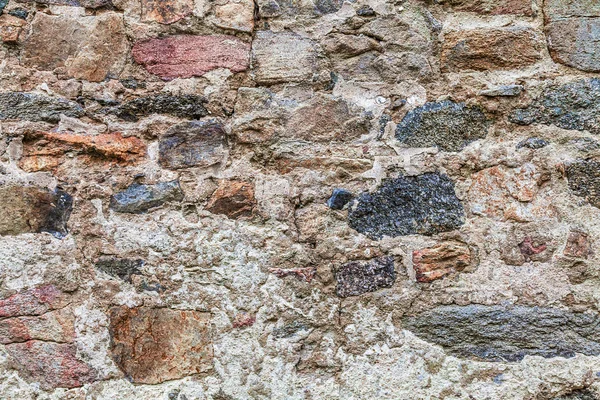 Каменная стена, детали — стоковое фото