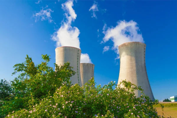 Jaderná elektrárna, Česká republika — Stock fotografie