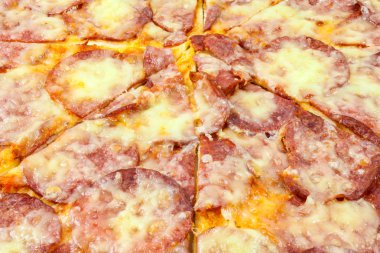 Pizza salam arka plan olarak