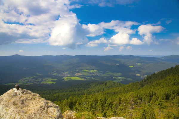 Mountain Grosser Osser National Park Bavarian Forest Germany — Stock Photo, Image