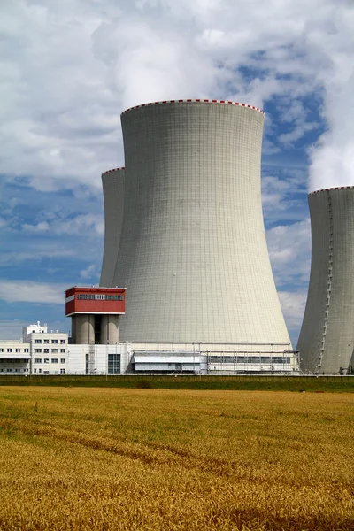 Centrale nucleare Temelin in Repubblica Ceca Europa — Foto Stock