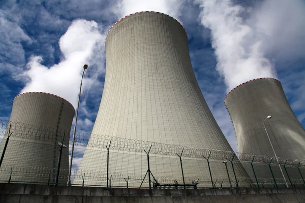 Centrale nucleare Temelin in Repubblica Ceca Europa — Foto Stock