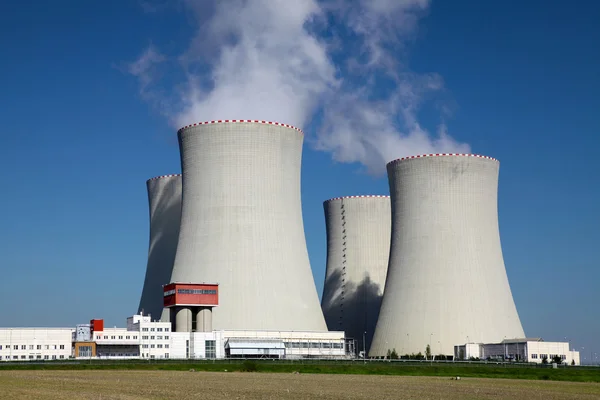 Usina nuclear Temelin na República Checa Europa — Fotografia de Stock