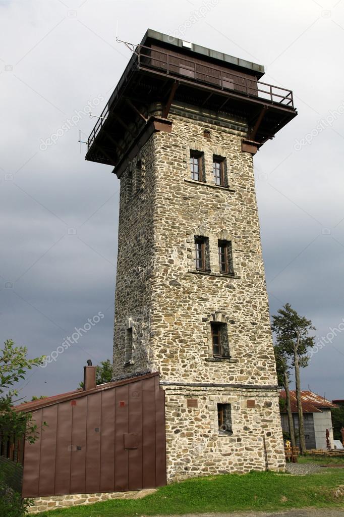 Kurz tower in Cerchov, Czech Republic