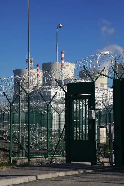 Jaderná elektrárna Temelín v České republice Evropa — Stock fotografie