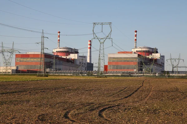 Central nuclear Temelin en República Checa Europa — Foto de Stock