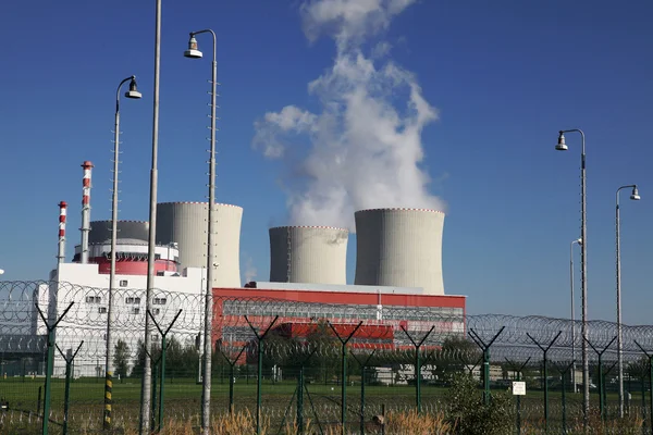 De kerncentrale van Temelin, Tsjechië — Stockfoto