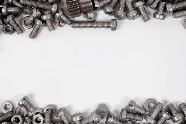 Bolts isolated on white background — Stock Photo, Image