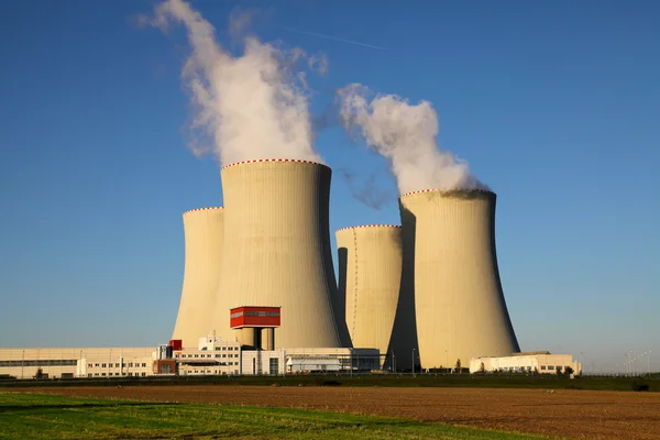 Central nuclear Temelin en República Checa Europa — Foto de Stock