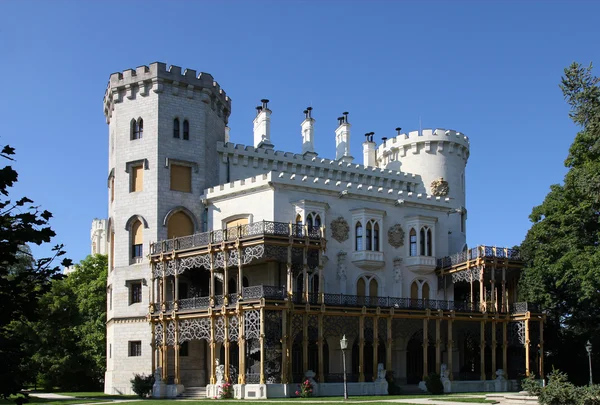 Château Hluboka nad Vltavou en République tchèque — Photo