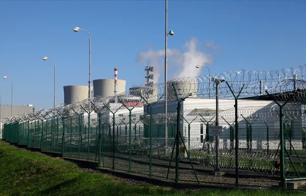 Temelin atomerőmű Csehországban Európában — Stock Fotó