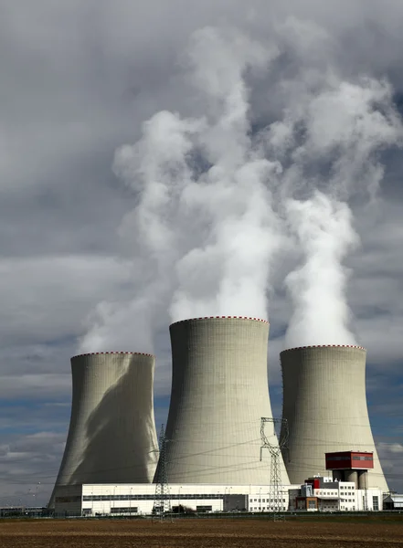 Nuclear power plant Temelin in Czech Republic Europe — Stock Photo, Image