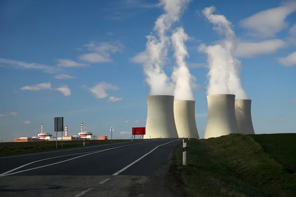 Nuclear power plant Temelin in Czech Republic Europe — Stock Photo, Image