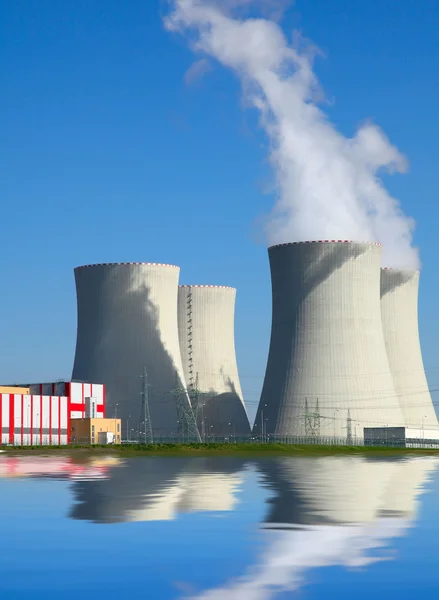 Centrale nucleare Temelin in Repubblica Ceca Europa — Foto Stock