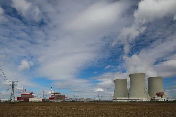 Centrale nucleare Temelin in Repubblica Ceca Europa — Foto Stock