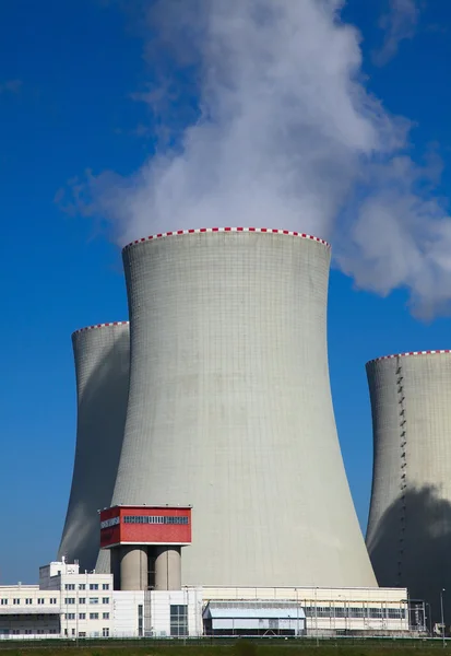 Centrale nucleare Temelin in Repubblica Ceca Europa — Foto Stock