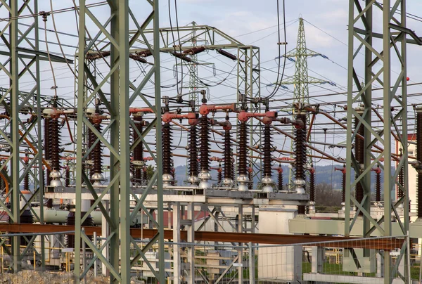 Central de produção de electricidade . — Fotografia de Stock