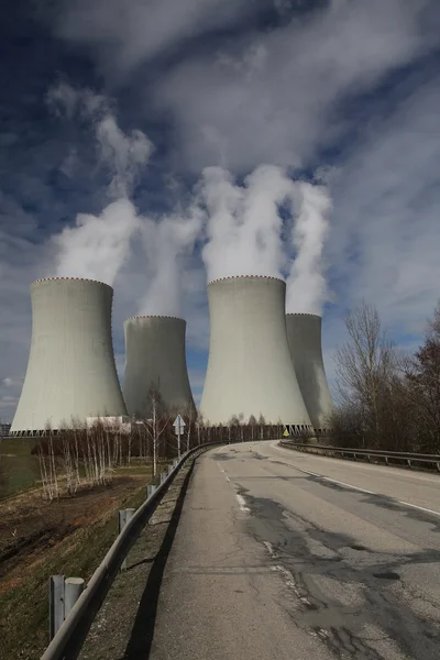 Centrale nucléaire de Temelin en République tchèque Europe — Photo