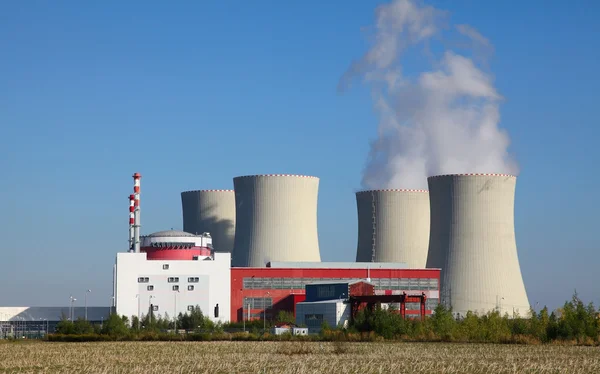 Central nuclear Temelin en República Checa Europa — Foto de Stock